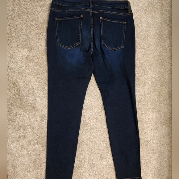 ANA NWT dark wash skinny stretch jean size 14 - Picture 7 of 8